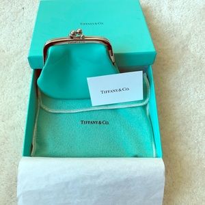 SOLD! Tiffany & Co. patent leather coin purse